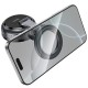 Автотримач Hoco H92 High vacuum suction cup magnetic (universal) Black / Metal gray