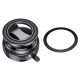 Автотримач Hoco H92 High vacuum suction cup magnetic (universal) Black / Metal gray