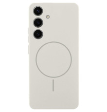 Чохол Silicone Cover Lakshmi Full Camera (AA) with MagFit для Samsung Galaxy S26 Білий / White