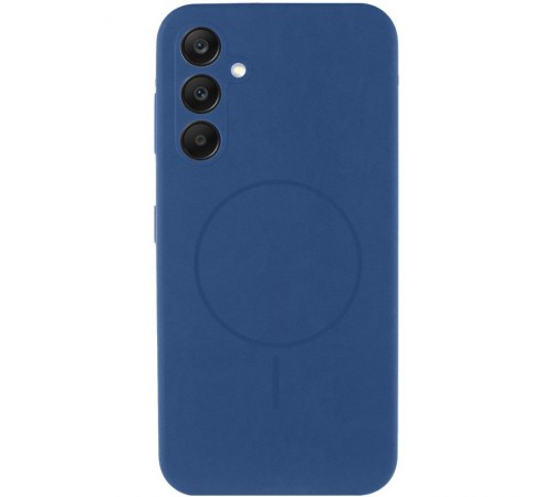 Чохол Silicone Cover Lakshmi Full Camera (AA) with MagFit для Samsung Galaxy S26+ Синій / Navy blue