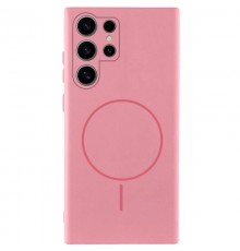 Чохол Silicone Cover Lakshmi Full Camera (AA) with MagFit для Samsung Galaxy S26 Ultra Рожевий / Light pink