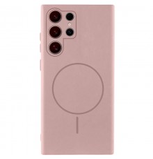 Чохол Silicone Cover Lakshmi Full Camera (AA) with Magnetic Fit для Samsung Galaxy S26 Ultra Рожевий / Pink Sand