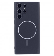 Чохол Silicone Cover Lakshmi Full Camera (AA) with Magnetic Fit для Samsung Galaxy S26 Ultra Темно-синій / Midnight blue