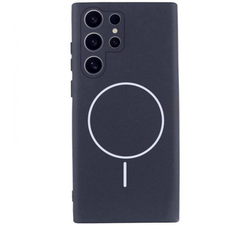 Чохол Silicone Cover Lakshmi Full Camera (AA) with Magnetic Fit для Samsung Galaxy S26 Ultra Темно-синій / Midnight blue