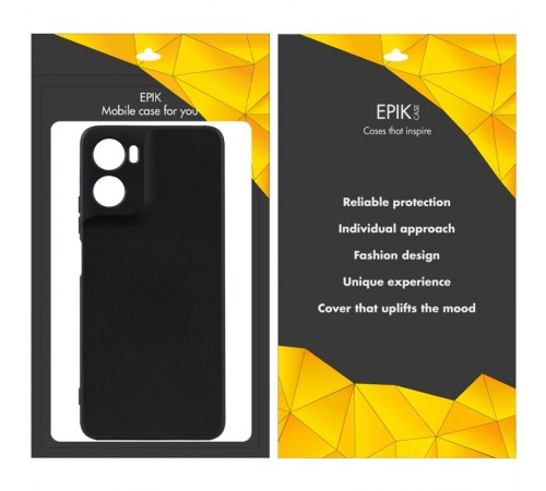 Чохол TPU Epik Black Full Camera для Motorola Moto G06 Чорний