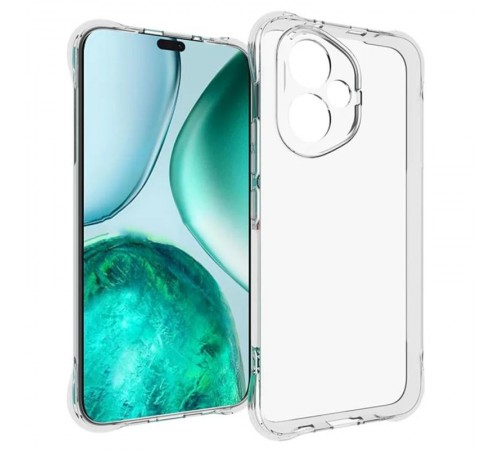 TPU чохол GETMAN Ease logo посилені кути Full Camera для Honor 400 Безбарвний (прозорий)