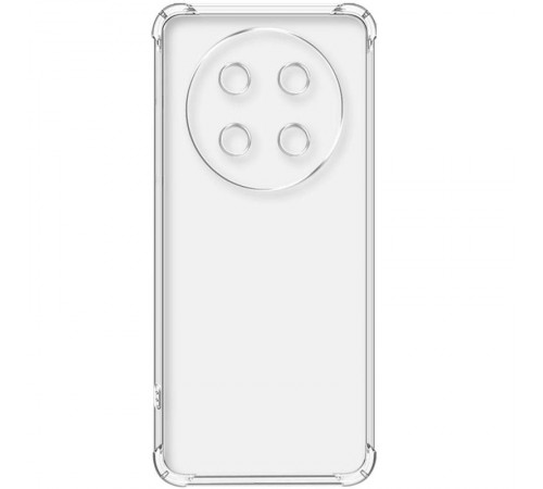 TPU чохол GETMAN Ease logo посилені кути Full Camera для Honor X9c Безбарвний (прозорий)