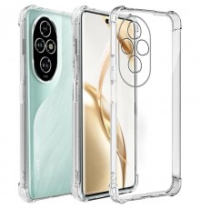 TPU чохол GETMAN Ease logo посилені кути Full Camera для Honor 200 Безбарвний (прозорий)