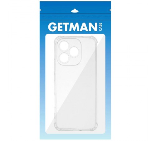 TPU чохол GETMAN Ease logo посилені кути Full Camera для Honor 400 Lite Безбарвний (прозорий)