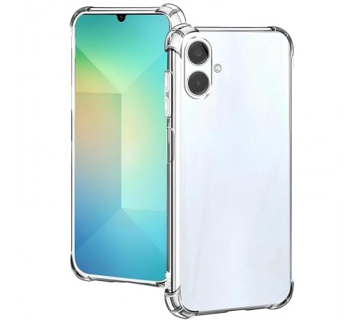 TPU чохол GETMAN Ease logo посилені кути Full Camera для TECNO Spark Go 2 (KM4) Безбарвний (прозорий)