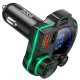 АЗП FM модулятор Hoco DFM01 Legend 20W+QC3.0 (2USB-A/1C) Black