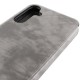 Шкіряний чохол-книжка Belora для Samsung Galaxy A37 5G Gray
