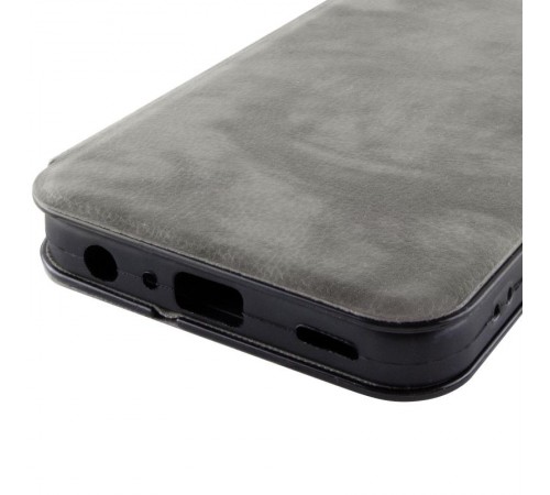 Шкіряний чохол-книжка Belora для Samsung Galaxy A37 5G Gray