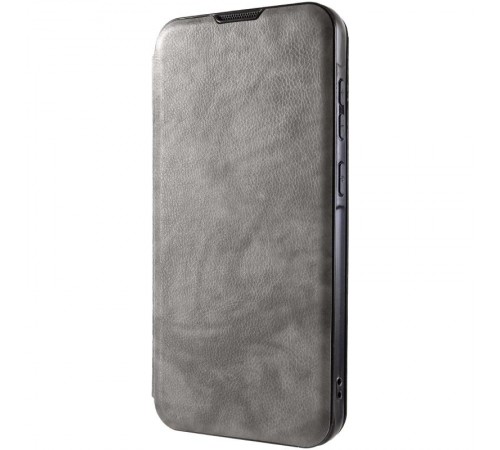 Шкіряний чохол-книжка Belora для Samsung Galaxy A57 5G Gray