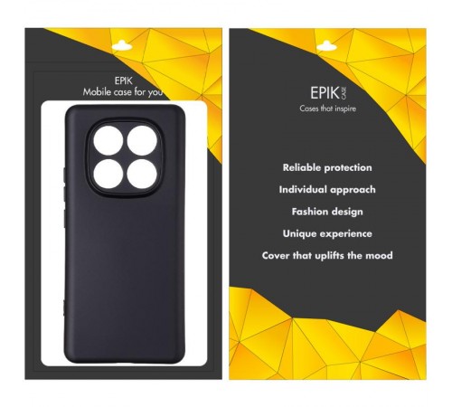 Чохол TPU Epik Black Full Camera для Xiaomi Redmi Note 15 Pro 4G Чорний