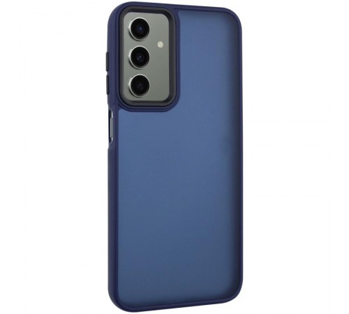Чохол TPU+PC Lyon Frosted для Samsung Galaxy A37 5G Navy Blue