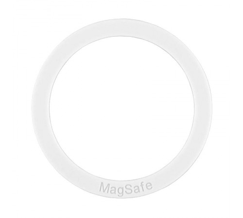 Металеве кільце Silicone MagSafe White