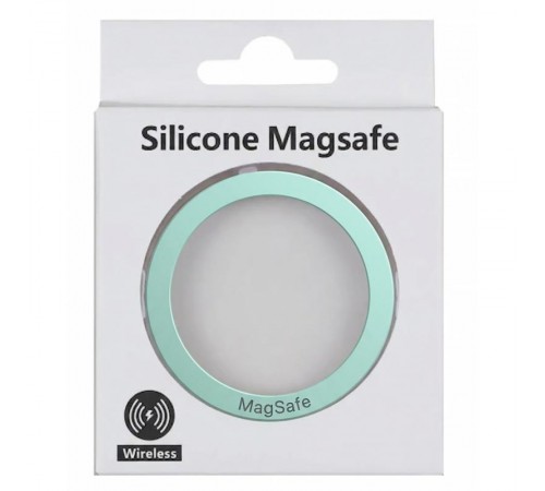 Металеве кільце Silicone MagSafe Aquamarine