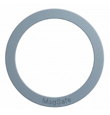 Металеве кільце Silicone MagSafe Blue Grey