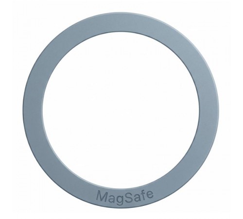 Металеве кільце Silicone MagSafe Blue Grey