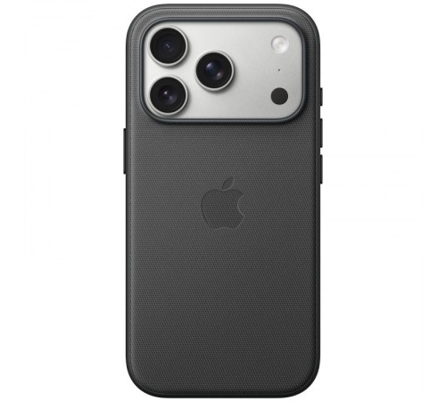 Чохол тканинний TechWoven (AAA) NEW with MagSafe and Animation для Apple iPhone 17 Pro (6.3") Black