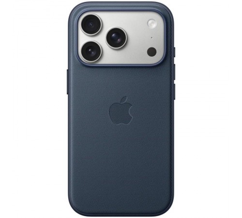 Чохол тканинний TechWoven (AAA) NEW with MagSafe and Animation для Apple iPhone 17 Pro (6.3") Blue