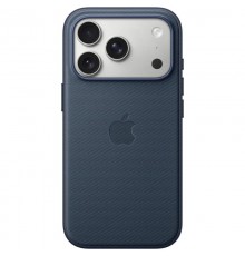 Чохол тканинний TechWoven (AAA) NEW with MagSafe and Animation для Apple iPhone 17 Pro Max (6.9") Blue