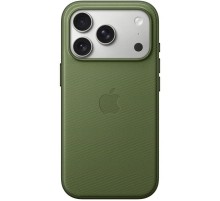 Чохол тканинний TechWoven (AAA) NEW with MagSafe and Animation для Apple iPhone 17 Pro Max (6.9") Green