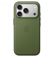 Чохол тканинний TechWoven (AAA) NEW with MagSafe and Animation для Apple iPhone 17 Pro Max (6.9") Green