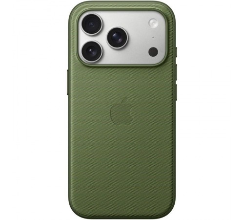 Чохол тканинний TechWoven (AAA) NEW with MagSafe and Animation для Apple iPhone 17 Pro Max (6.9") Green
