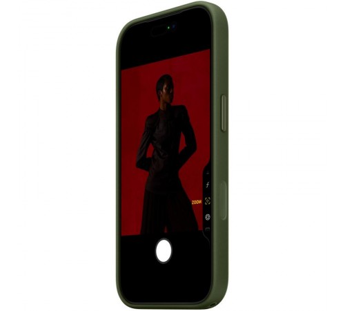 Чохол тканинний TechWoven (AAA) NEW with MagSafe and Animation для Apple iPhone 17 Pro Max (6.9") Green