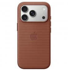 Чохол тканинний TechWoven (AAA) NEW with MagSafe and Animation для Apple iPhone 17 Pro Max (6.9") Sienna