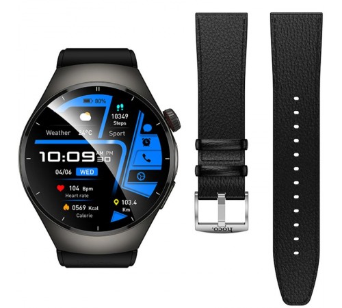 Смарт-годинник Hoco Y40 Smart sports watch (call version) Black