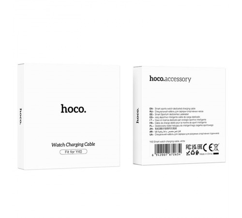 Зарядний пристрій для Hoco Y40 White