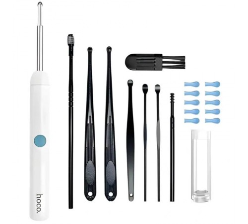 Отоскоп для чистки ушей з камерою Hoco HP65 Ears cleaning White