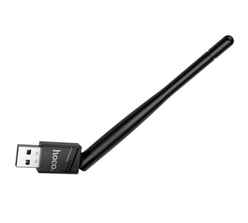 WiFi адаптер Hoco HI37 WiFi4 USB External Antenna 150Mbps Black