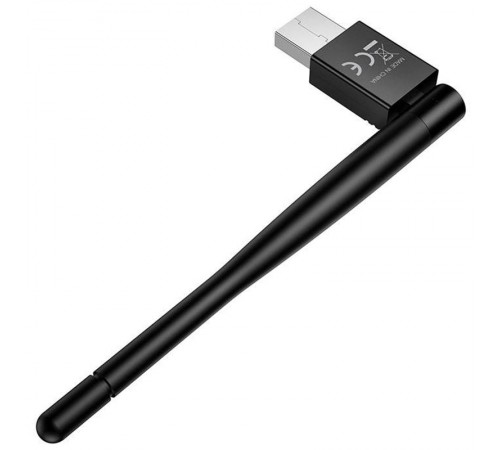 WiFi адаптер Hoco HI37 WiFi4 USB External Antenna 150Mbps Black