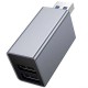Перехідник HUB Hoco HB54 3in1 (USB to 2xUSB2.0+USB3.0) Metal grey