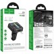 АЗП FM модулятор Hoco E89 Libre 45W (1USB-A/1C) Black