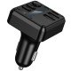 АЗП FM модулятор Hoco E89 Libre 45W (1USB-A/1C) Black
