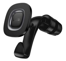 Автотримач Hoco H99 Crown magnetic на підголівник Black metal gray