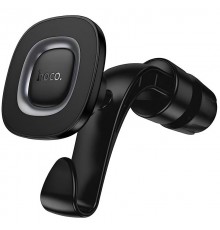 Автотримач Hoco H99 Crown magnetic на підголівник Black metal gray