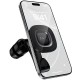 Автотримач Hoco H99 Crown magnetic на підголівник Black metal gray