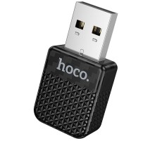 Адаптер Hoco HU3 Tony car wireless CarPlay Black