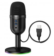Мікрофон всенаправленный для гейминга Hoco L25 Bright USB Black