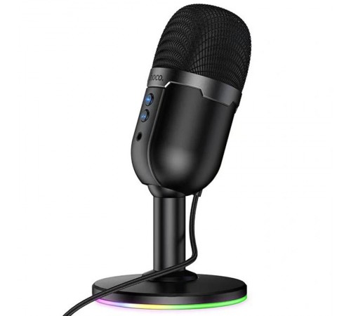 Мікрофон всенаправленный для гейминга Hoco L25 Bright USB Black