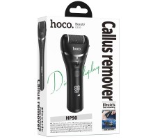 Електрична роликовая пилка для ног і пяток Hoco HP90 Black