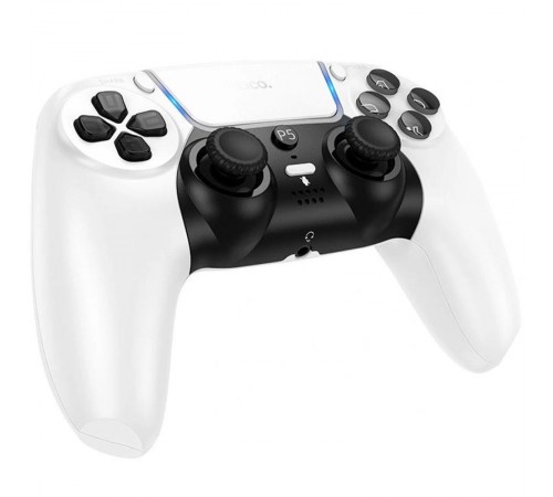 Ігровий джойстик геймпад Hoco GA32 Dragon for PS5 White