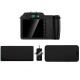 Петличний бездротовий мікрофон Hoco L20B Fair 3in1 (Lightning/Type-C/3.5) Black
