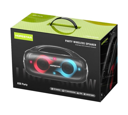 Bluetooth колонка Hopestar A50 Party 80W Black